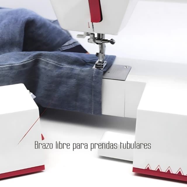 ALFA Practik 9 – Máquina de Coser Mecánica Completa con 34 Puntadas y Ojal Automático - Imagen 4