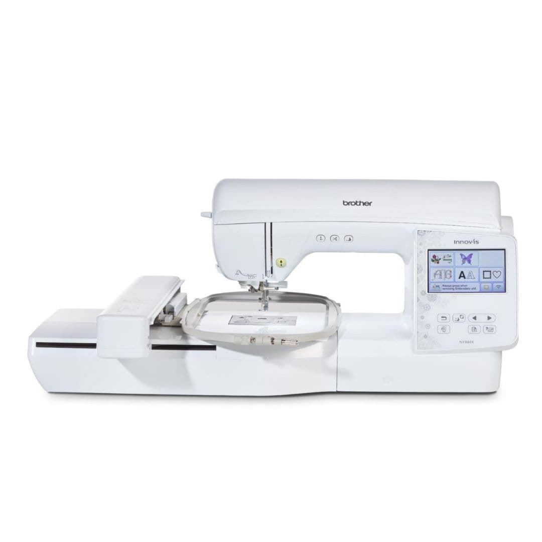 Brother Innov-is NV880E – Máquina de bordado electrónica con Wi-Fi y área de 260×160mm - Imagen 1