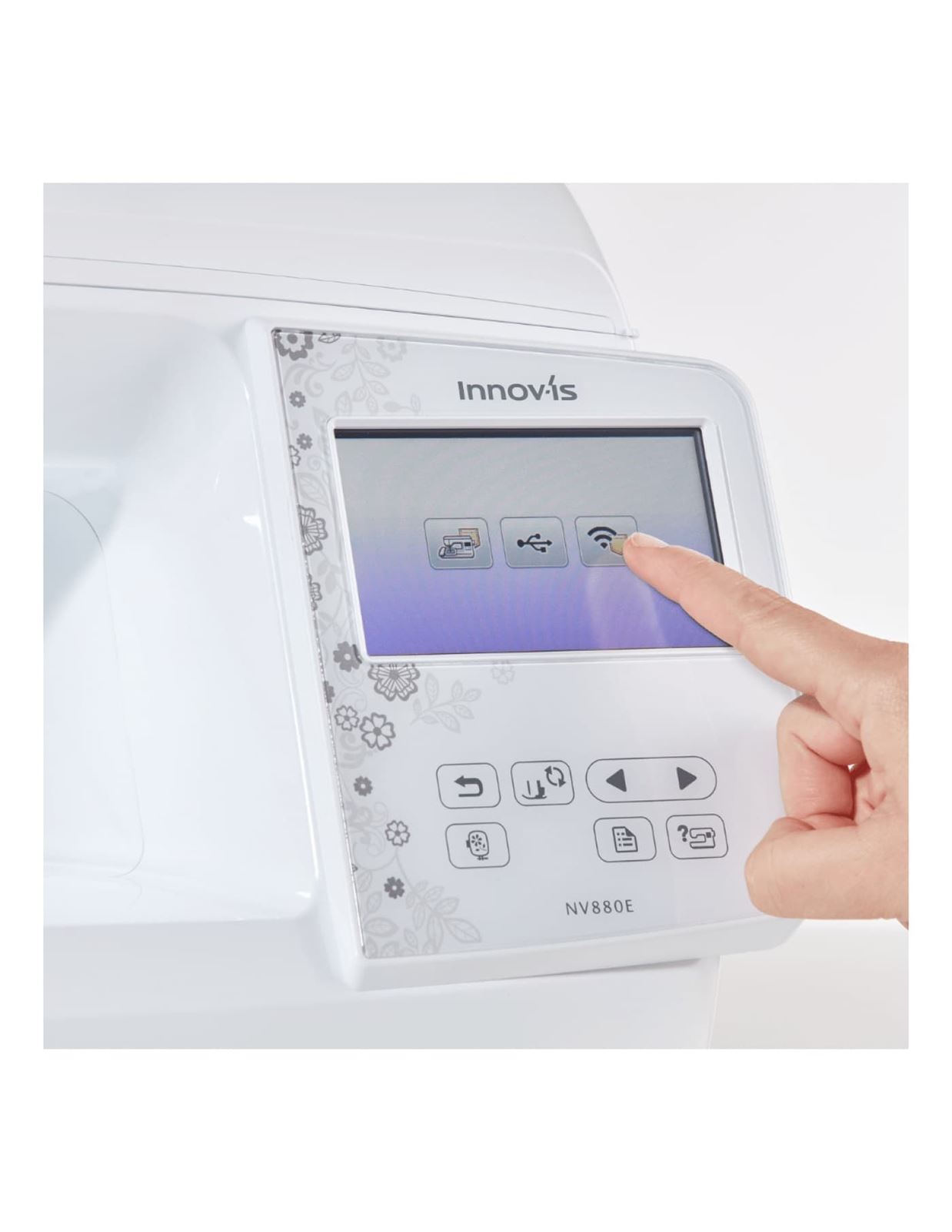 Brother Innov-is NV880E – Máquina de bordado electrónica con Wi-Fi y área de 260×160mm - Imagen 4