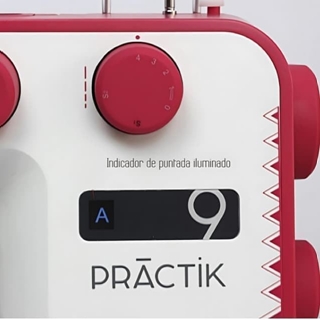 ALFA Practik 9 – Máquina de Coser Mecánica Completa con 34 Puntadas y Ojal Automático - Imagen 2