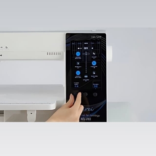 Juki UX8 Kirei – Máquina de coser electrónica profesional con 368 puntadas y pantalla táctil - Imagen 2