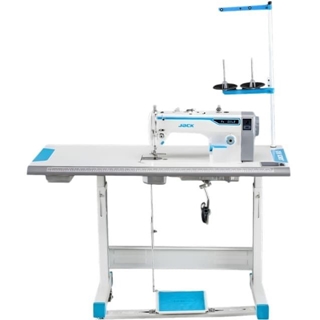 Máquina de Coser Industrial Jack JK-F6 de Pespunte 1 Aguja Direct Drive con Luz LED - Imagen 2