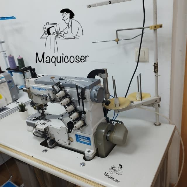 Maquina de coser recubridora kingtex - Imagen 3